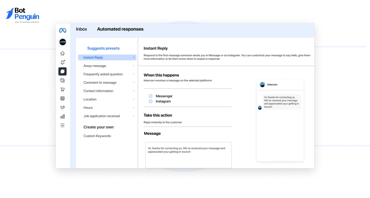 Auto Replies Are Only Available to Professional Accounts